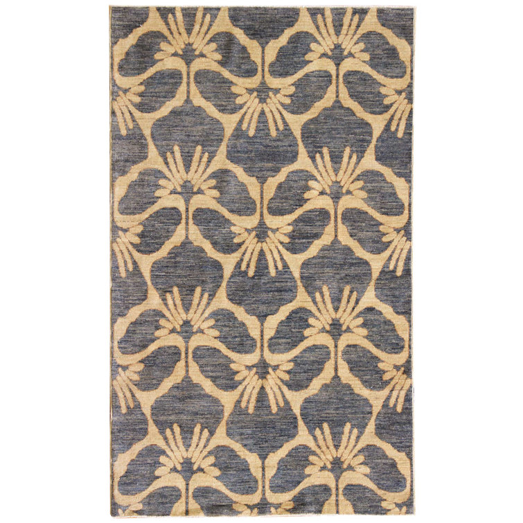 Landry & Arcari Rugs and Carpeting Lily Wool Floral Rug Wayfair